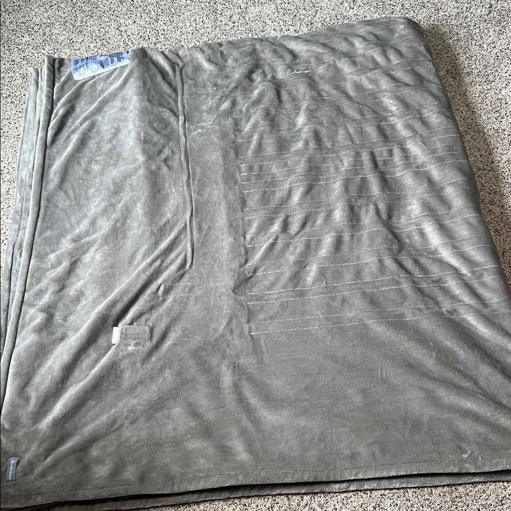 Gray King Size Heated Blanket